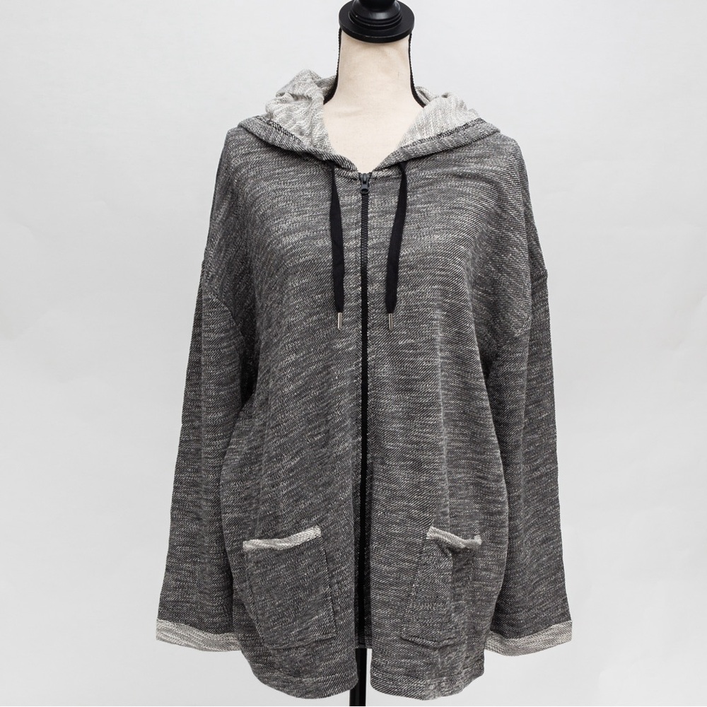 Hooded cardigan jacket French terry Koolaburra by Ugg 1X